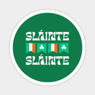 IRISH FLAG SLAINTE Magnet